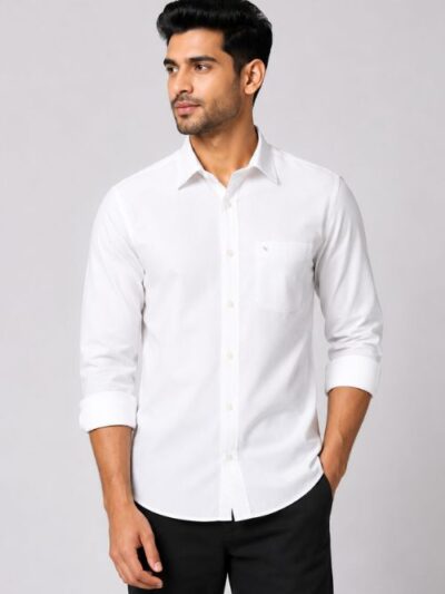Classic White Formal Shirt